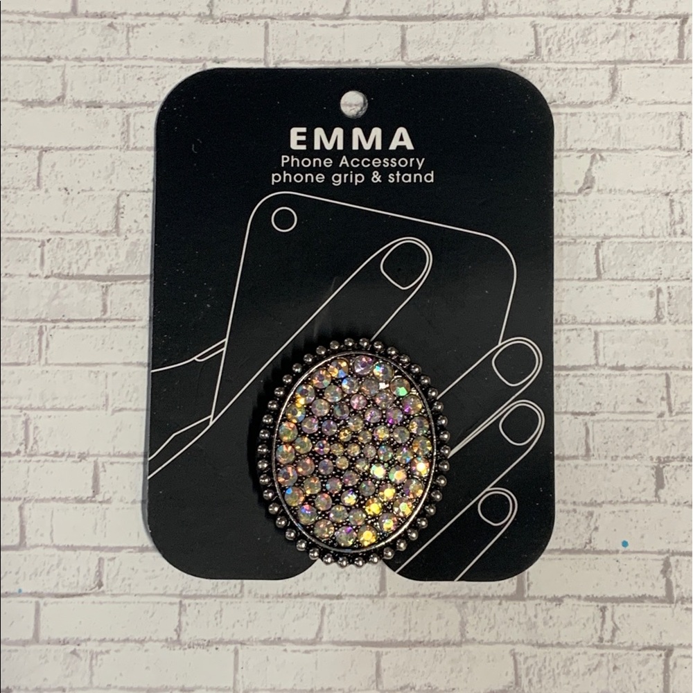 Rhinestone Phone Grip